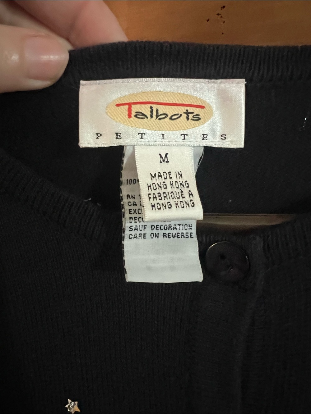 Vintage Talbots Patriotic Embroidered 4th of July Cardigan - Picture 5 of 11